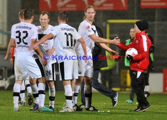 2.Bundesliag SV Sandhausen gegen Energie Cottbus im Hardtwaldstadion (© Kraichgausport / Loerz)